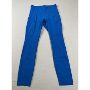Lululemon Legging 23" Side Pockets Athleisure Gym‎ Blue Size 4